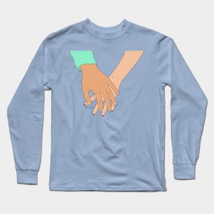 Hand Hold Long Sleeve T-Shirt